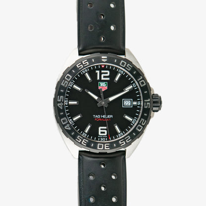 TAG Heuer Formula 1 Quartz Black Dial Rubber 41mm