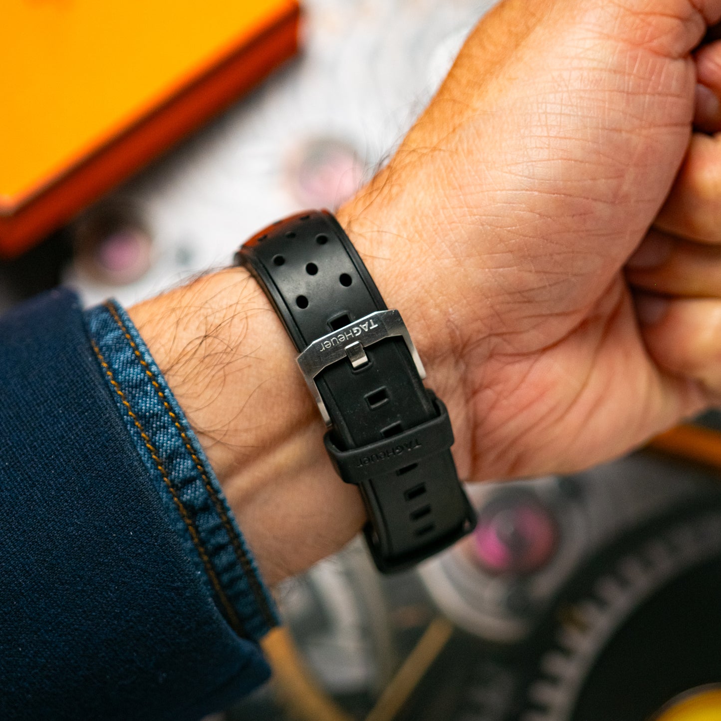 TAG Heuer Formula 1 Quartz Black Dial Rubber 41mm