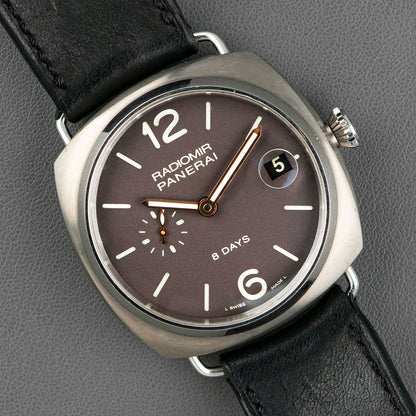 Panerai Radiomir 8 Days Automatic Titanium Brown 45mm