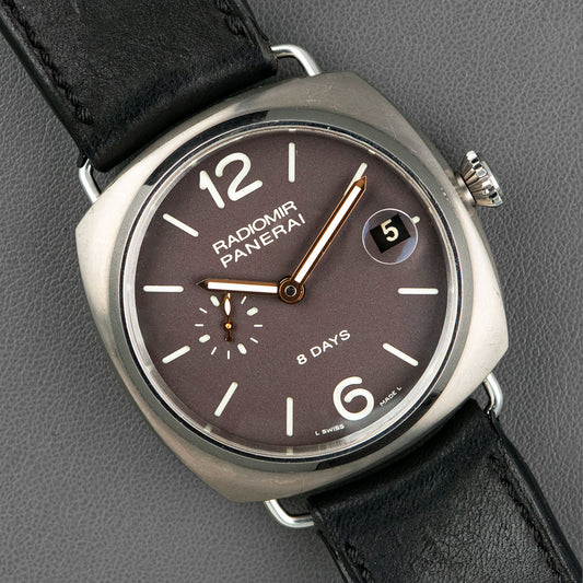 Panerai Radiomir 8 Days Automatic Titanium Brown 45mm