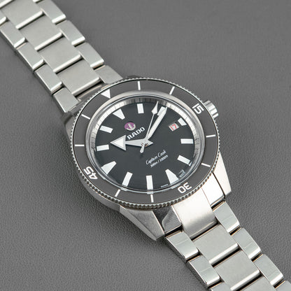 Rado Captain Cook Automatic Date Black Dial 42mm
