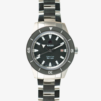 Rado Captain Cook Automatic Date Black Dial 42mm