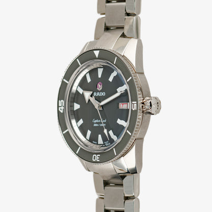 Rado Captain Cook Automatic Date Black Dial 42mm