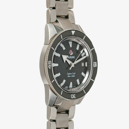 Rado Captain Cook Automatic Date Black Dial 42mm