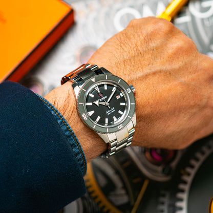 Rado Captain Cook Automatic Date Black Dial 42mm