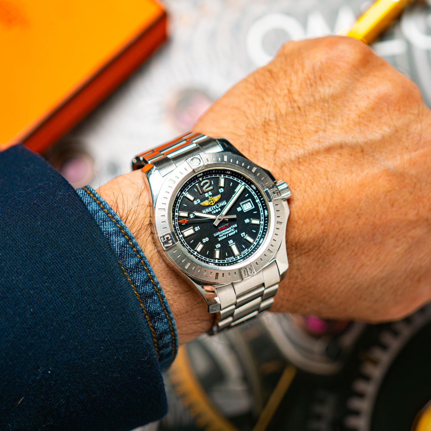 Breitling Colt Chronometre Automatic Blue Dial 44mm