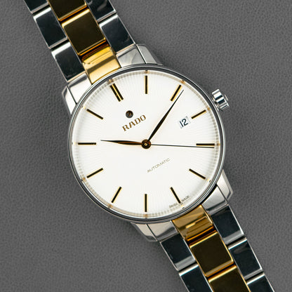 Rado Coupole Classic Automatic White Two-Tone 38mm