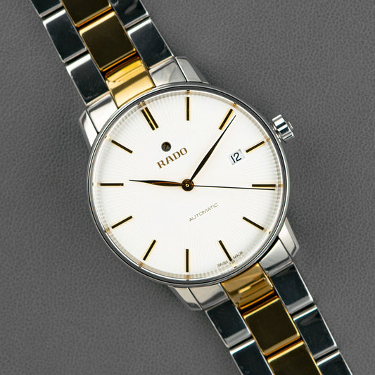 Rado Coupole Classic Automatic White Two-Tone 38mm