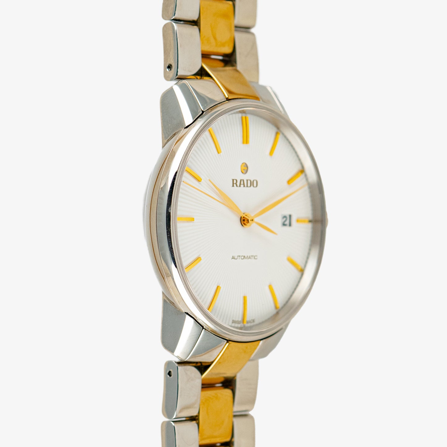 Rado Coupole Classic Automatic White Two-Tone 38mm