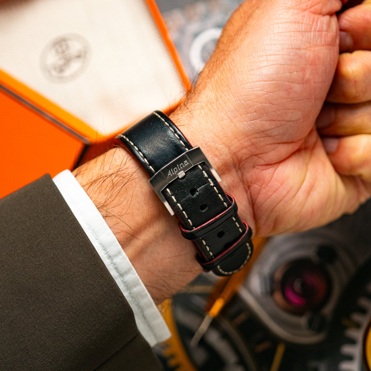 Alpina Ice Legacy Automatic GMT Black Dial 42mm