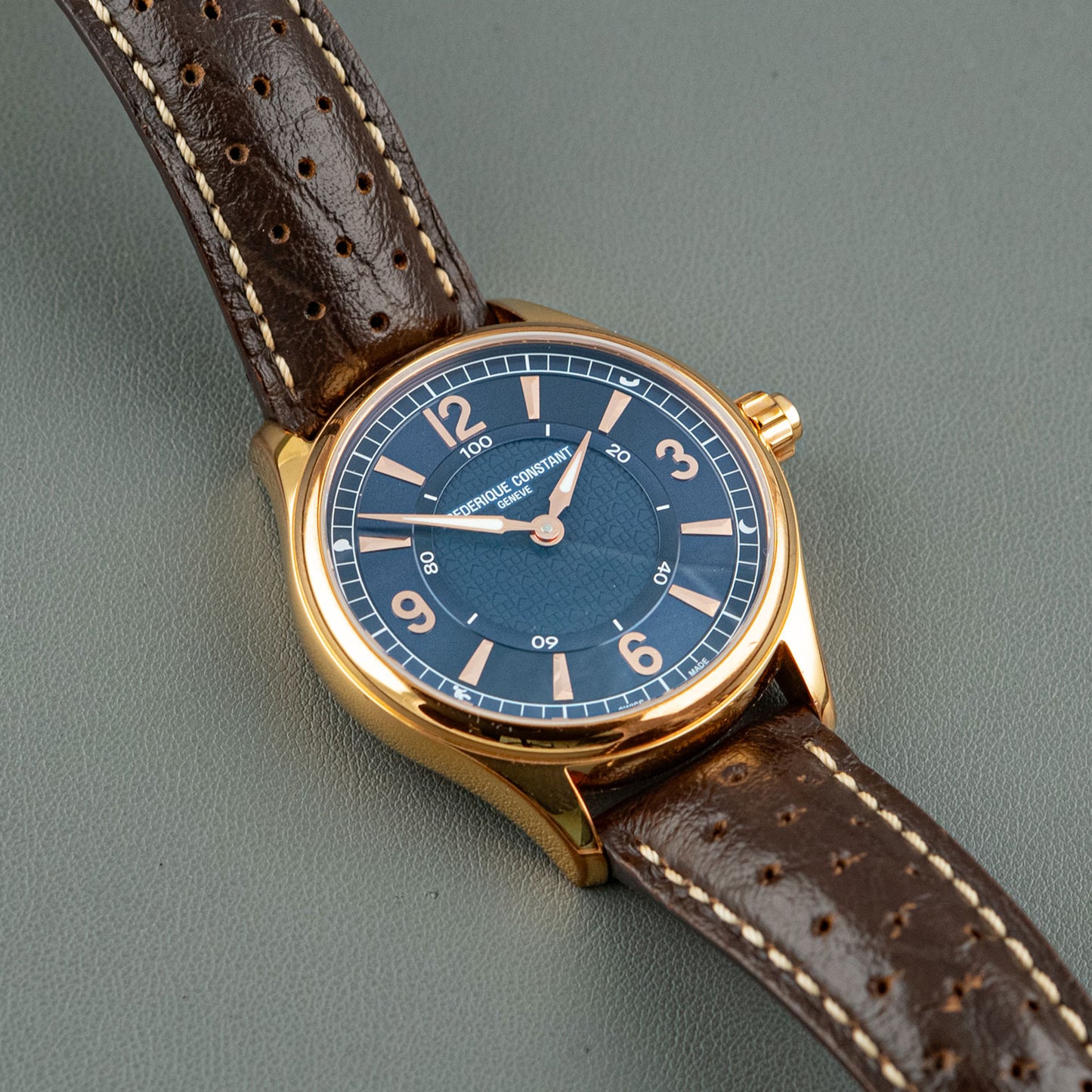 Frederique Constant Smartwatch Blue Dial 42mm