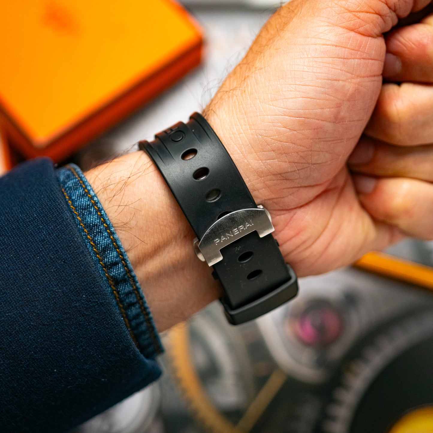 Panerai Luminor Marina Automatic Black Dial 44mm