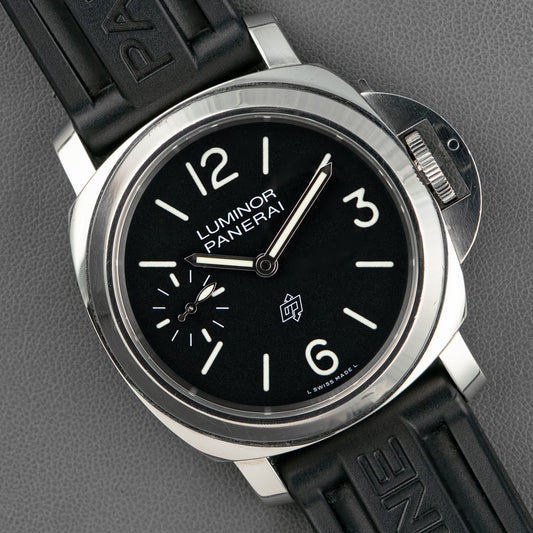 Panerai Luminor Logo Manual Wind Black Dial 44mm