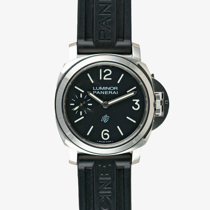 Panerai Luminor Logo Manual Wind Black Dial 44mm
