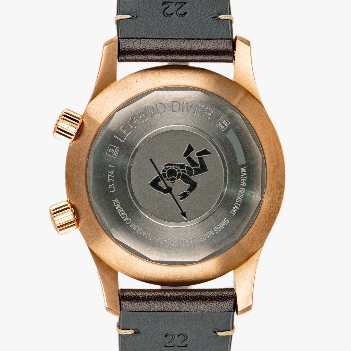 Longines Legend Diver Bronze Green Dial 42mm