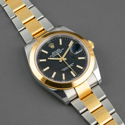 Rolex Datejust 126303 Two-Tone Black Dial 41mm