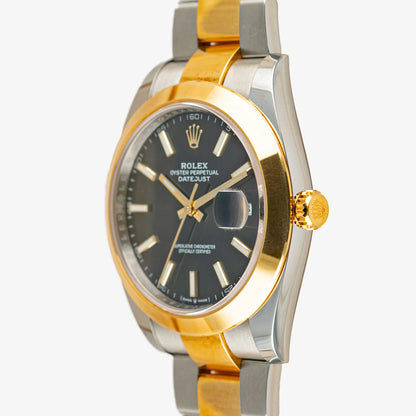 Rolex Datejust 126303 Two-Tone Black Dial 41mm