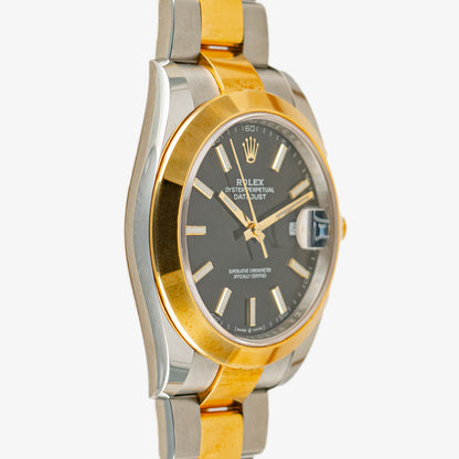 Rolex Datejust 126303 Two-Tone Black Dial 41mm