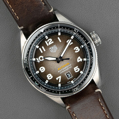 TAG Heuer Autavia Automatic Chronometer Brown 42mm