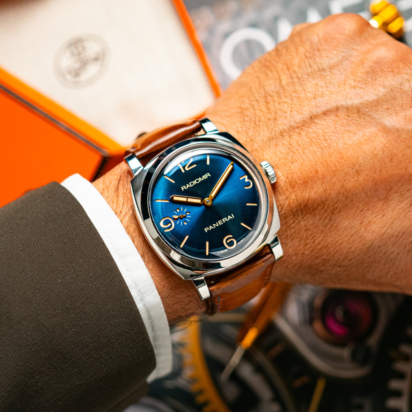 Panerai Radiomir 1940 3 Days Acciaio Boutique Blue 47mm