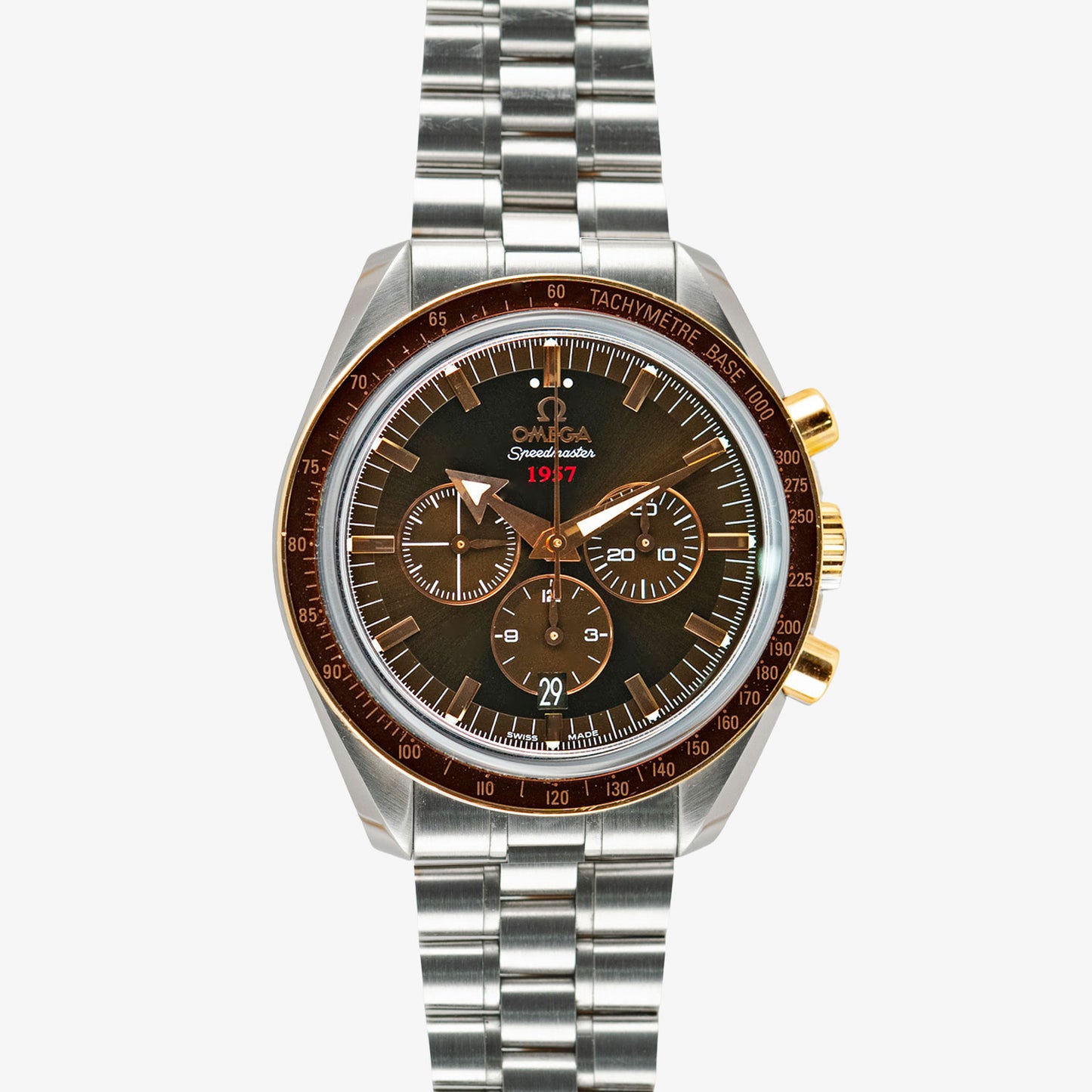 Omega Speedmaster Broad Arrow Automatic Chocolate 42mm