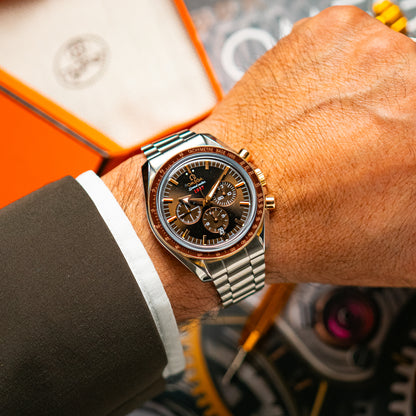 Omega Speedmaster Broad Arrow Automatic Chocolate 42mm