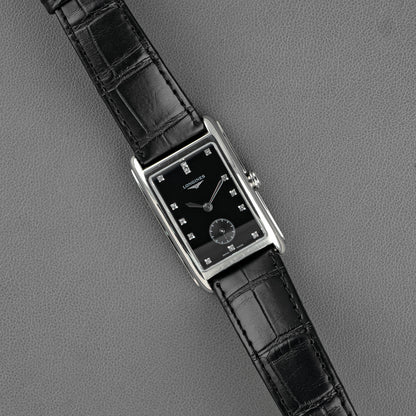 Longines DolceVita Quartz Small Seconds Black 23mm