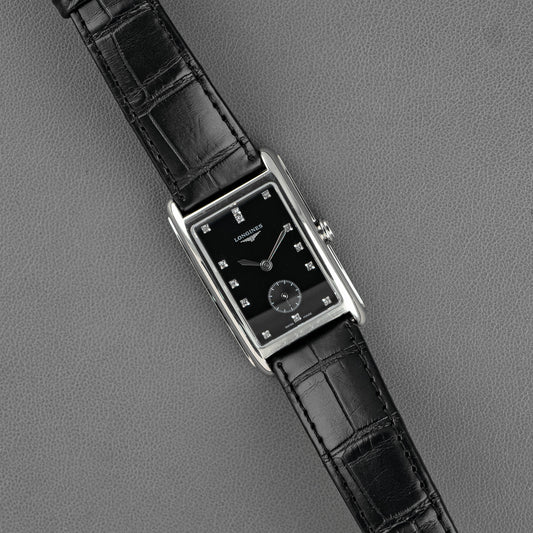 Longines DolceVita Quartz Small Seconds Black 23mm