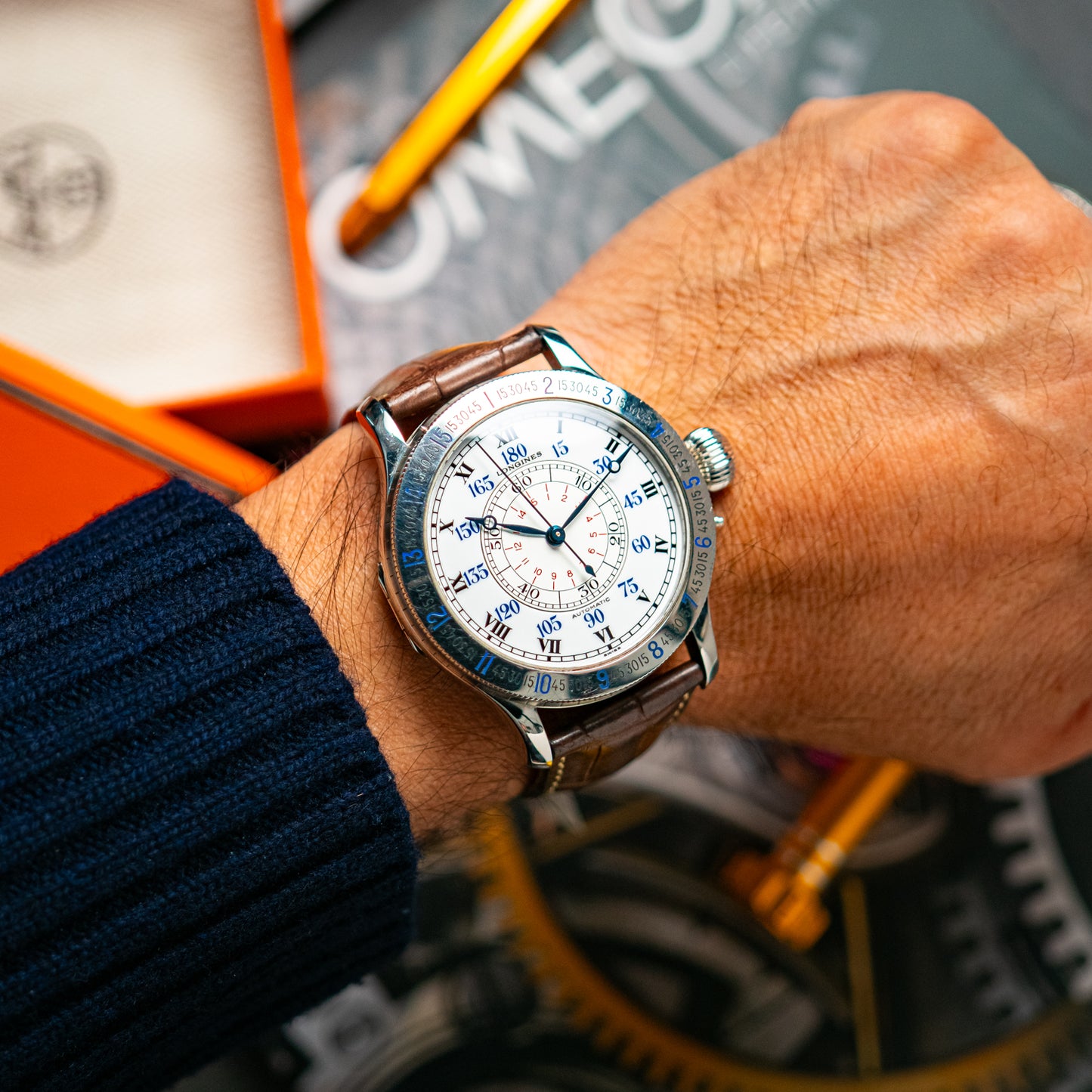 Longines Lindbergh Hour Angle Automatic 47mm