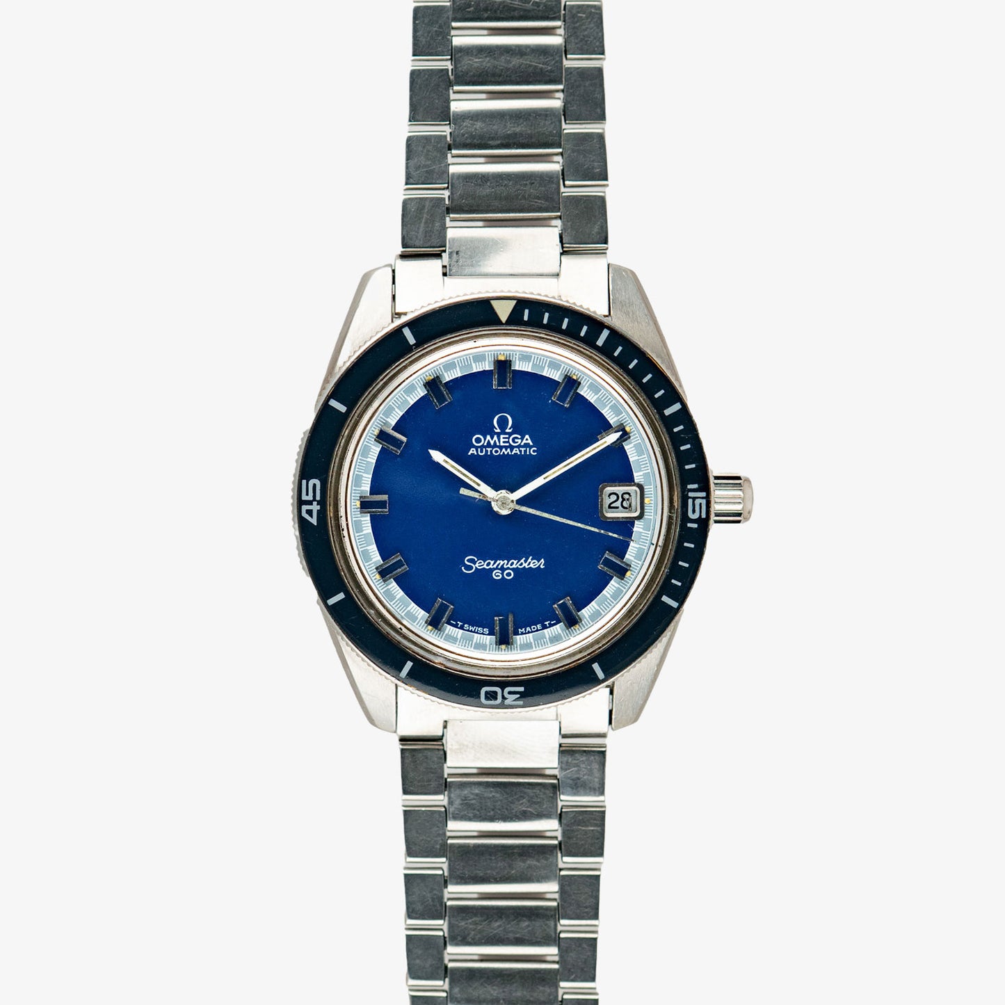 Omega Seamaster 60 Automatic Date Blue Dial 37mm