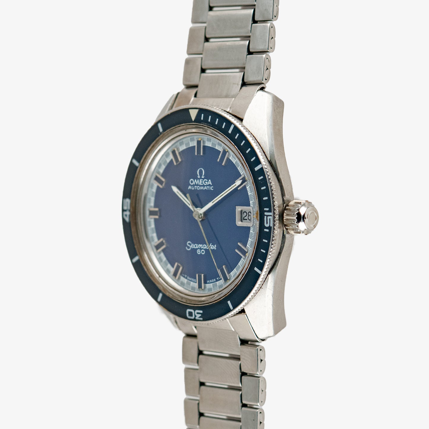 Omega Seamaster 60 Automatic Date Blue Dial 37mm