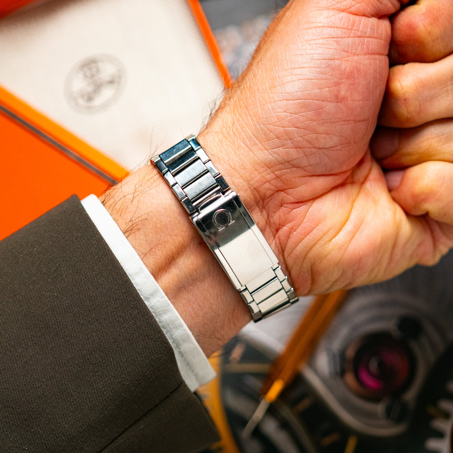 Omega Seamaster 60 Automatic Date Blue Dial 37mm