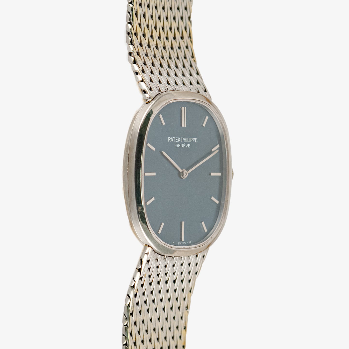 Patek Philippe Golden Ellipse Automatic Blue Dial 33mm