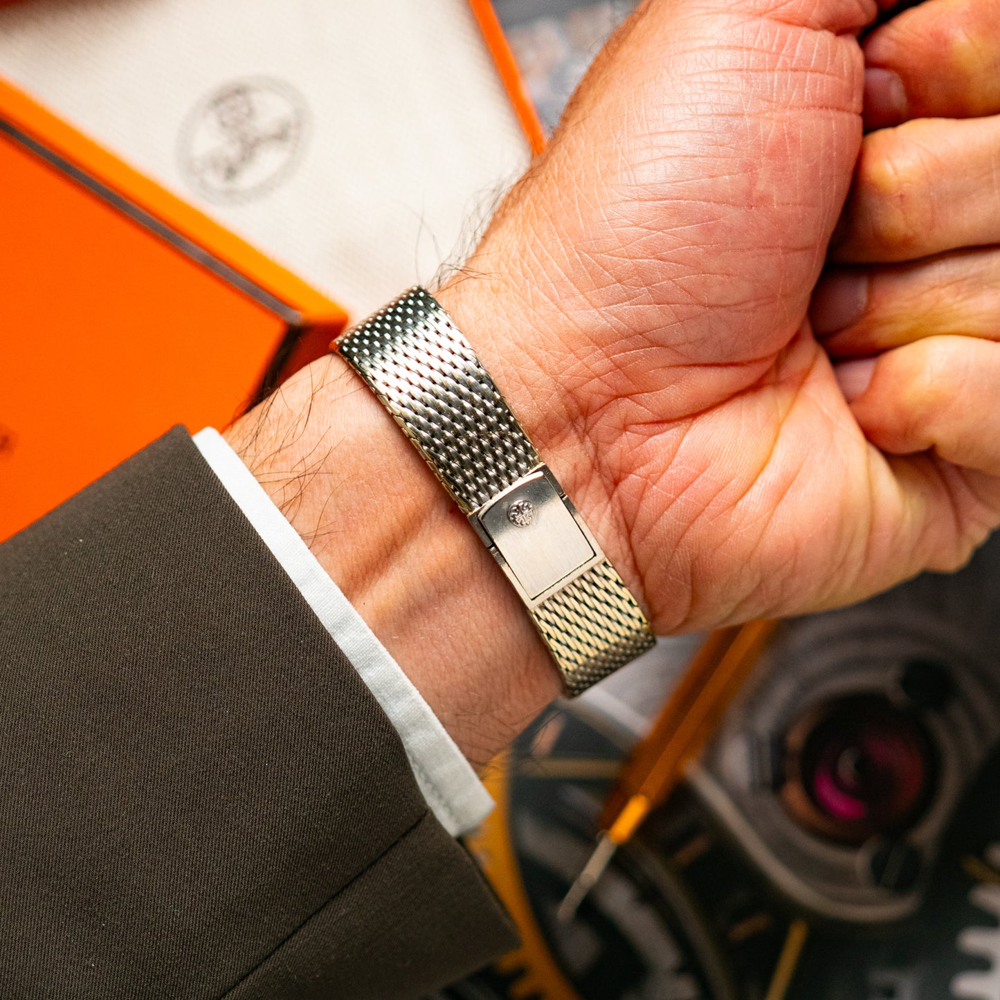 Patek Philippe Golden Ellipse Automatic Blue Dial 33mm