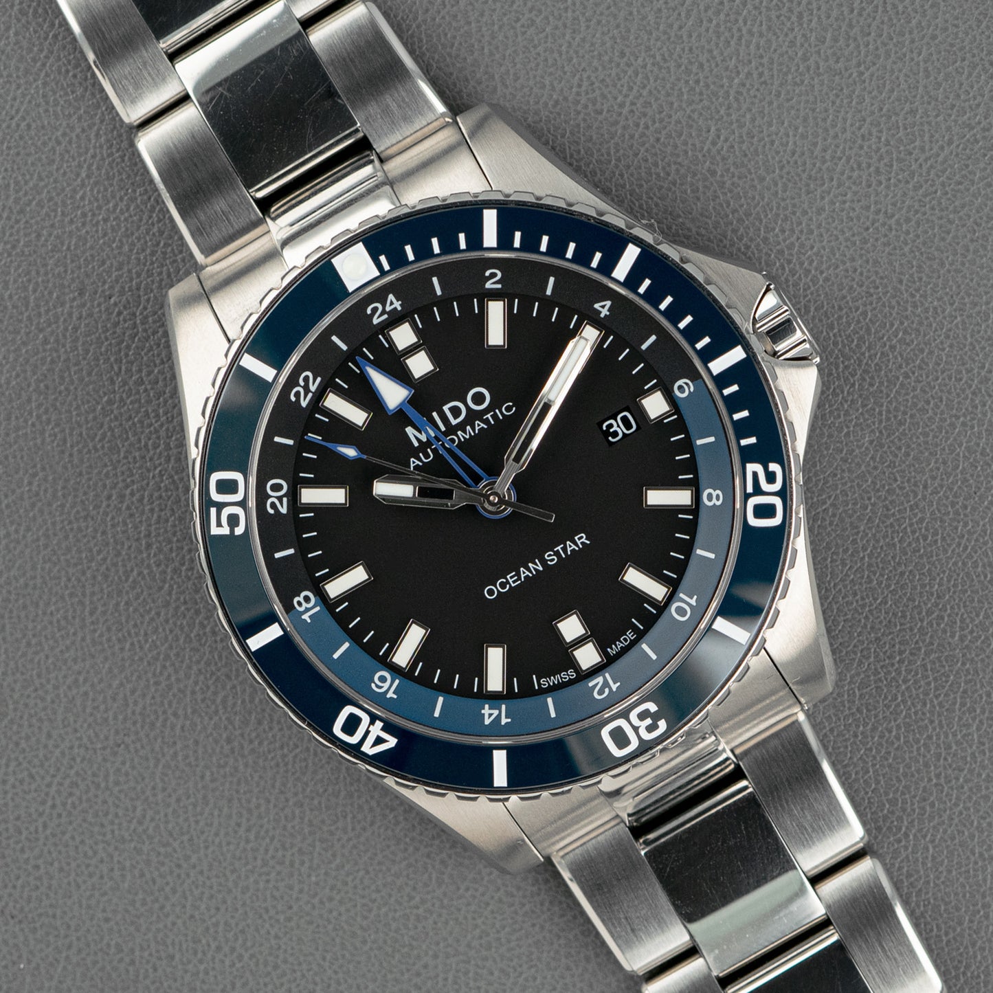 Mido Ocean Star GMT Automatic Blue Dial 44mm