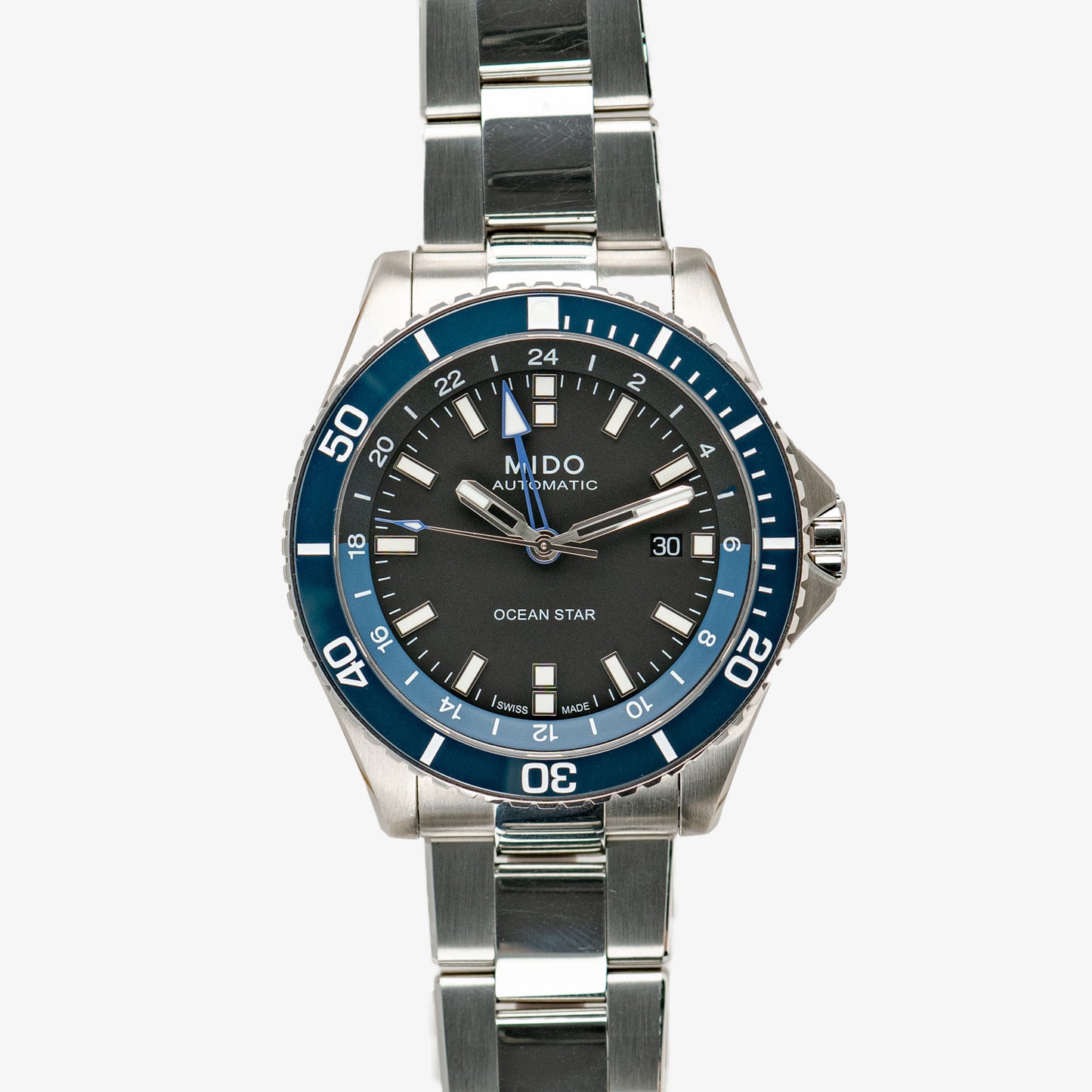 Mido Ocean Star GMT Automatic Blue Dial 44mm