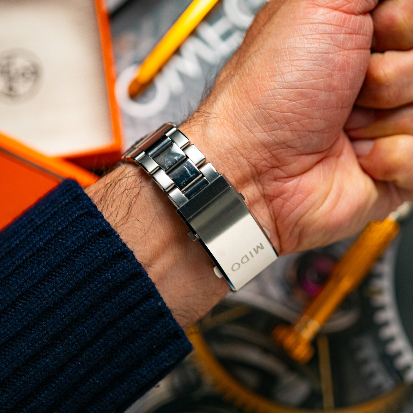 Mido Ocean Star GMT Automatic Blue Dial 44mm