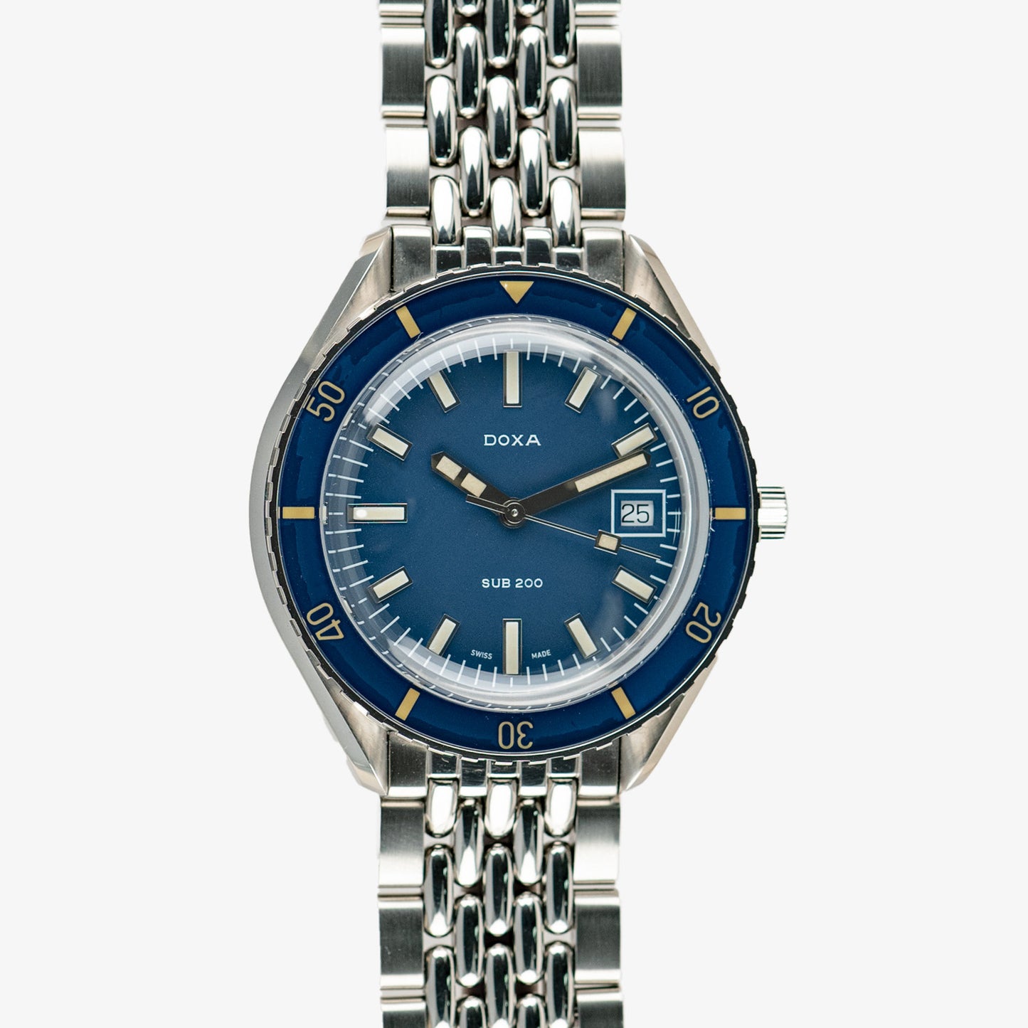 Doxa Caribbean Sub 200 Automatic Blue Dial 42mm