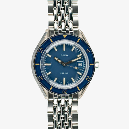 Doxa Caribbean Sub 200 Automatic Blue Dial 42mm