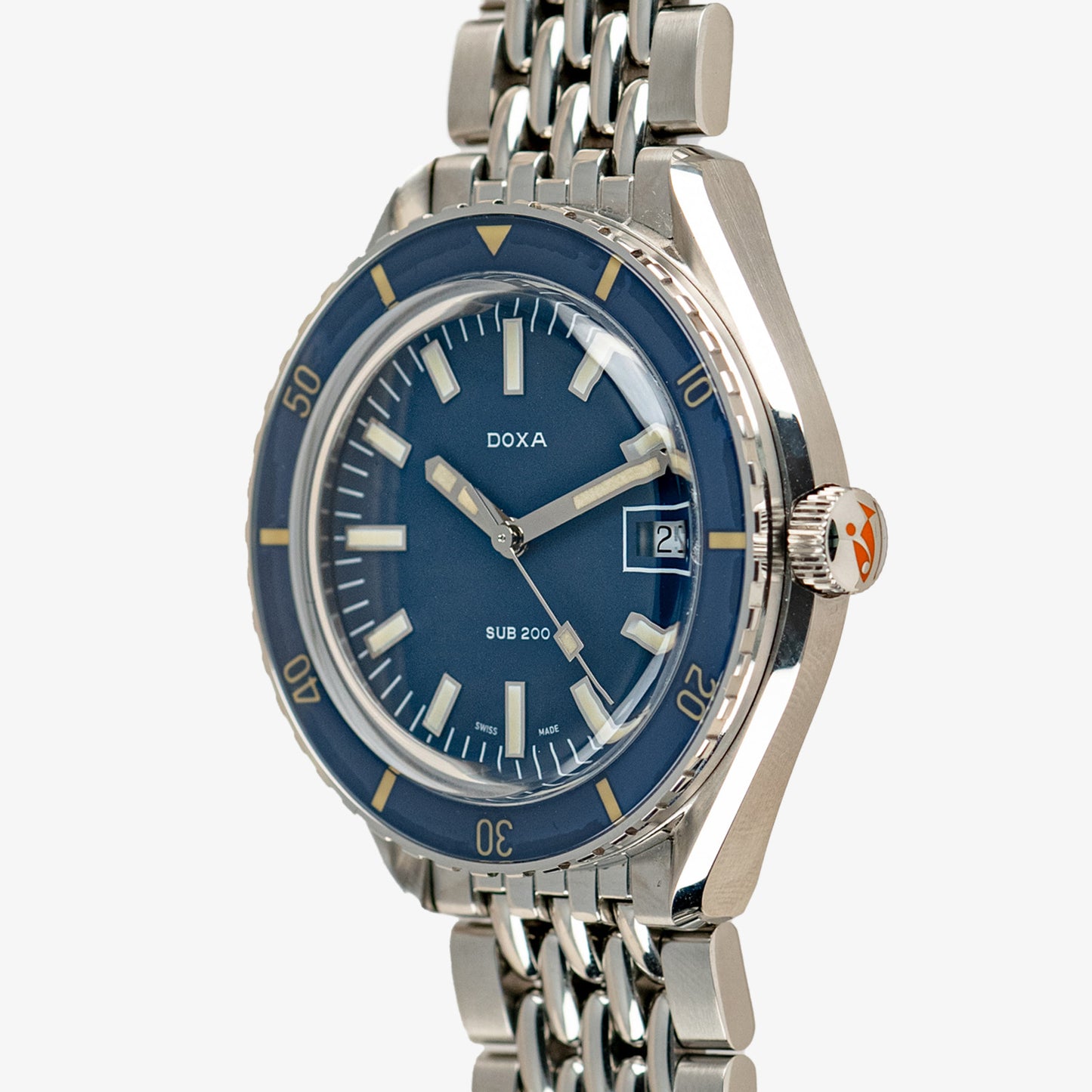 Doxa Caribbean Sub 200 Automatic Blue Dial 42mm