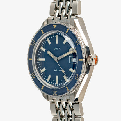 Doxa Caribbean Sub 200 Automatic Blue Dial 42mm