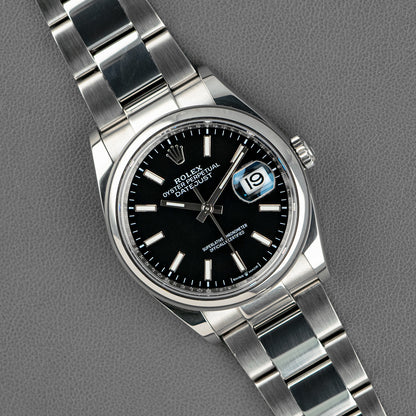 Rolex Datejust 126200 Automatic Black Dial 36mm