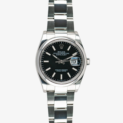 Rolex Datejust 126200 Automatic Black Dial 36mm
