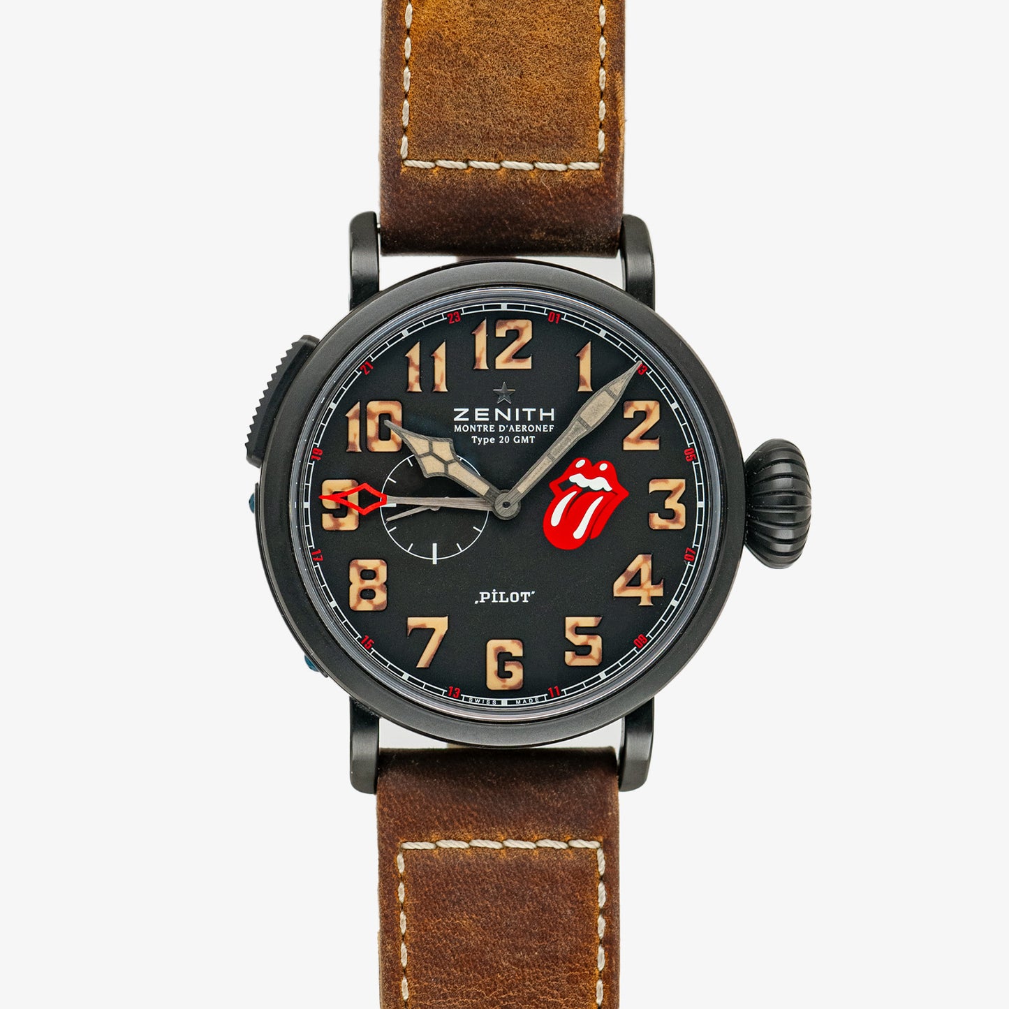 Zenith Pilot Type 20 Rolling Stones Edition GMT 48mm