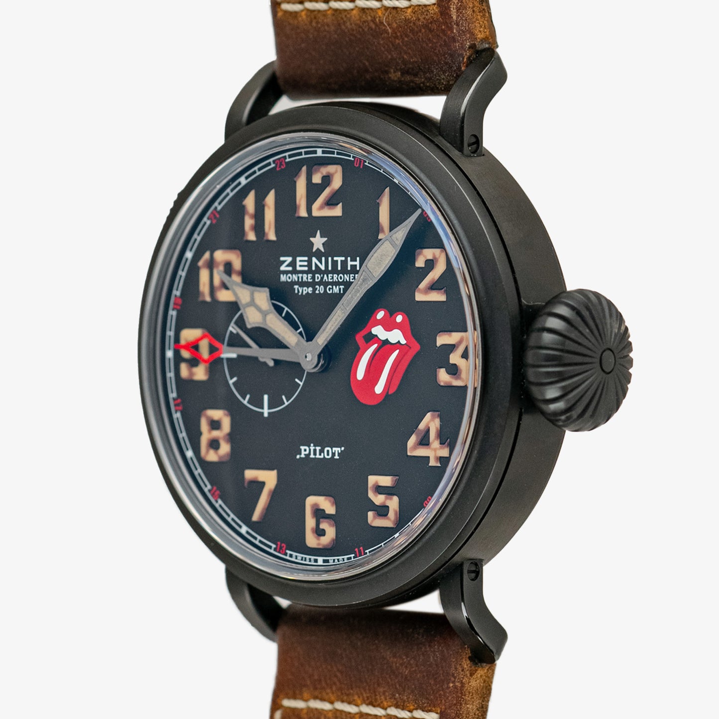 Zenith Pilot Type 20 Rolling Stones Edition GMT 48mm