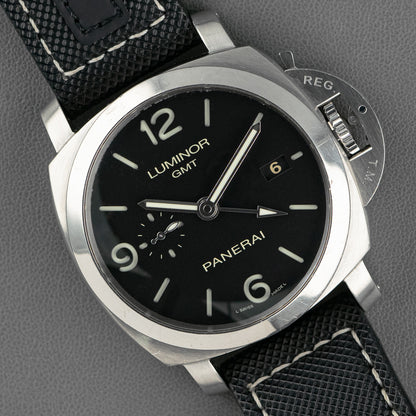 Panerai Luminor 1950 GMT Automatic Black Dial 44mm