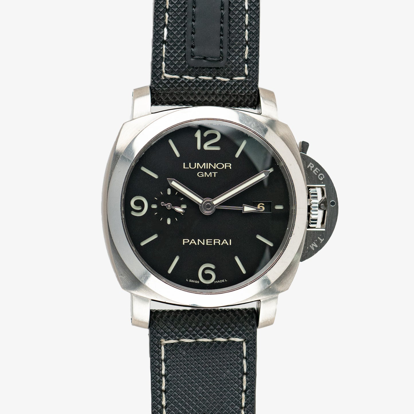 Panerai Luminor 1950 GMT Automatic Black Dial 44mm