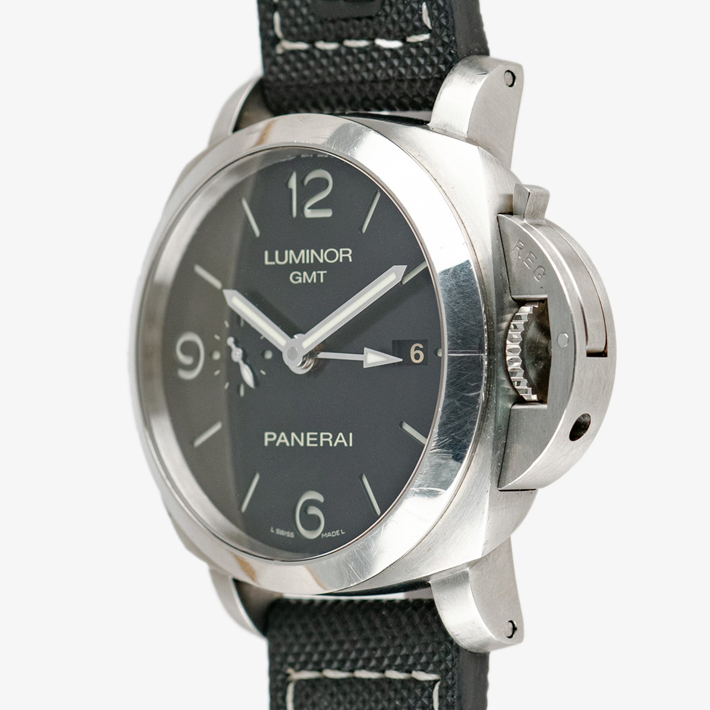 Panerai Luminor 1950 GMT Automatic Black Dial 44mm