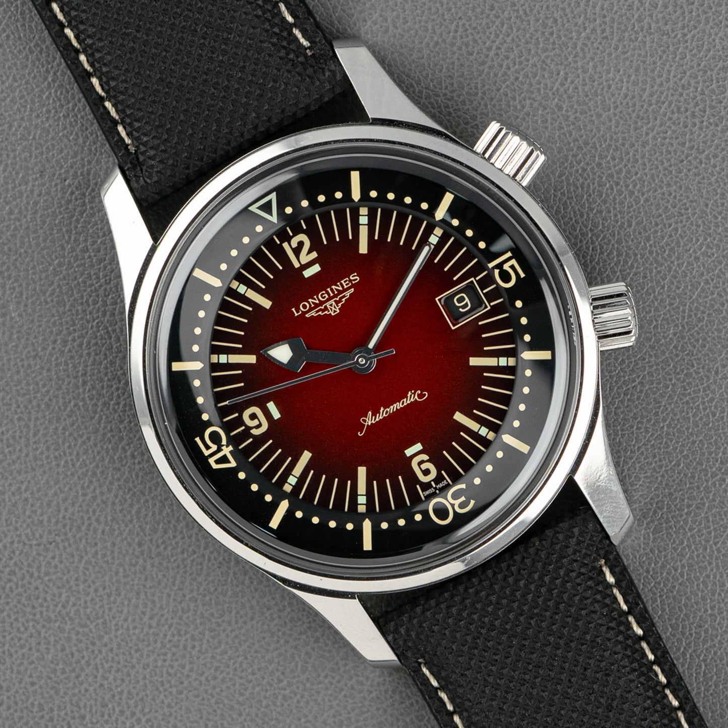 Longines Legend Diver Automatic Brown Dial 42mm