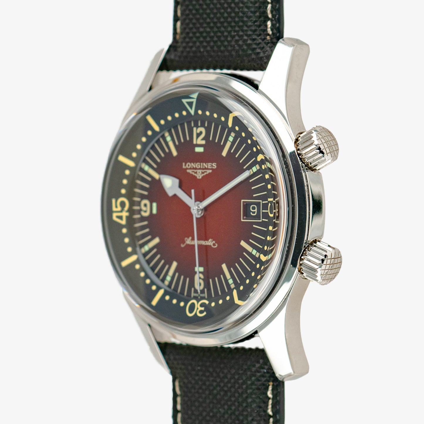 Longines Legend Diver Automatic Brown Dial 42mm